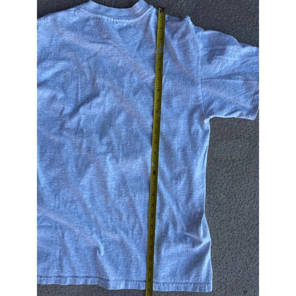 Vintage NHL Philadelphia Flyers USA Made Hanes Heavyweight Heather Gray M - Picture 7 of 7